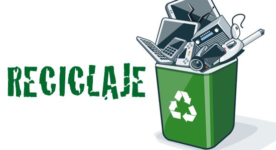 Reciclaje de aparatos electrónicos
